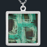 Aquamarine Windows I Versilberte Kette<br><div class="desc">Zuhause Décor</div>