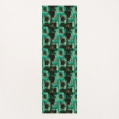 Aquamarine Windows I Yogamatte (Vorderseite)