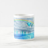 Aquamarine Zeit Kaffeetasse (Mittel)