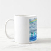 Aquamarine Zeit Kaffeetasse (Links)