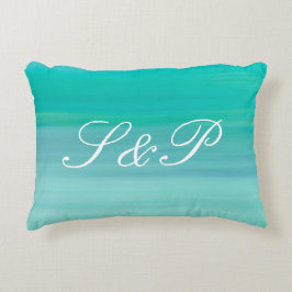 Aquamarine Zierkissen