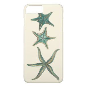 Aquamarinedreifache Starfish Case-Mate iPhone Hülle