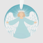 Aquamariner Angel Ornament (Vorderseite)