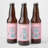 Aquamariner Anker Bierflaschenetikett (Flaschen)