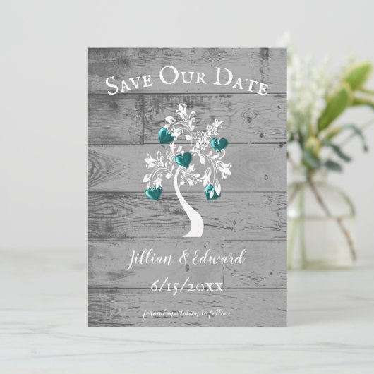 Aquamariner Ankündigung Datum freihalten (Stehend Vorderseite)