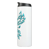 Aquamariner Anstieg des Blue Phoenix Thermosbecher (Nach rechts gedreht)