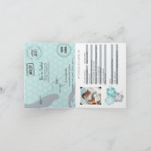 Aquamariner Bahamas-Kreuzfahrtpass Einladung (Innenseite)