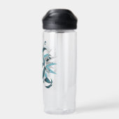 aquamariner Basketballbummel für sportliche Mädche Trinkflasche (Rückseite)