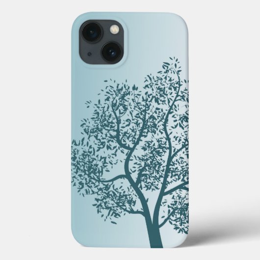 Aquamariner Baum Case-Mate iPhone Hülle (Rückseite)