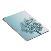 Aquamariner Baum Notizblock (Rechte Seite)