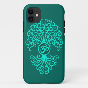 Aquamariner Blau-OM-Baum Case-Mate iPhone Hülle