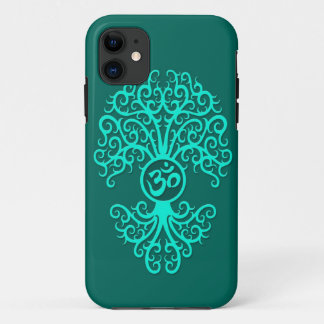 Aquamariner Blau-OM-Baum Case-Mate iPhone Hülle