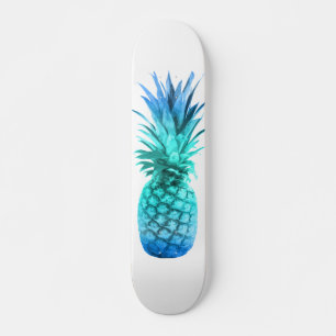 Aquamariner Blauer Ananas Skateboard