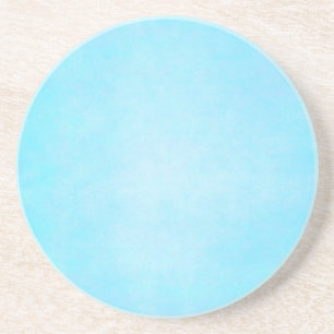 Aquamariner blauer heller sandstein untersetzer