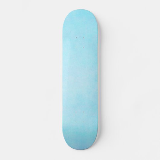 Aquamariner blauer heller skateboard (Vorderseite)