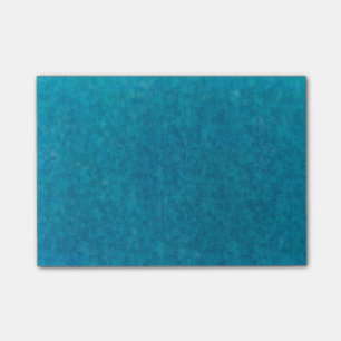 Aquamariner blauer post-it klebezettel
