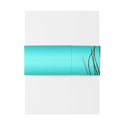 Aquamariner Blaupfeifen Einladungsbanderole (Rückseitenbeispiel)