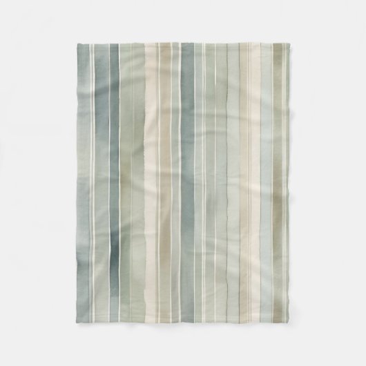 Aquamariner Blauzungenkrebs Fleecedecke (Vorderseite)