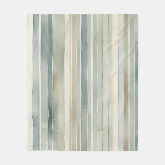 Aquamariner Blauzungenkrebs Fleecedecke (Vorderseite)