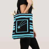 Aquamariner Blue Shooting Star Tasche (Von Nahem)