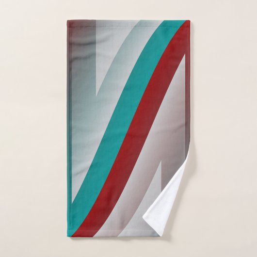 aquamariner Bordeaux-Effekt Badhandtuch Set (Handtuch)