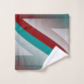 aquamariner Bordeaux-Effekt Badhandtuch Set (Waschlappen)