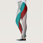 aquamariner Bordeaux-Effekt Leggings (Links)