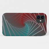 aquamariner Bordeaux-Spin Case-Mate iPhone Hülle (Rückseite (Horizontal))