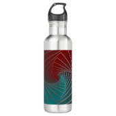 aquamariner Bordeaux-Spin Edelstahlflasche (Vorderseite)