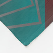 aquamariner Bordeaux-Spin Fleecedecke (Ecke)