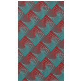 aquamariner Bordeaux-Spin Tischdecke (Vorderseite)