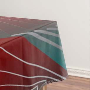 aquamariner Bordeaux Tischdecke