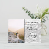 Aquamariner Colorado Pass Vielen Dank Dankeskarte (Stehend Vorderseite)