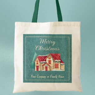 Aquamariner Denim, Firmenbetrieb, Winterhaus Tragetasche