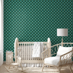 Aquamariner Diamant gespritzt Tapete