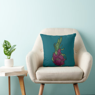 Aquamariner Dragon Frucht Kissen