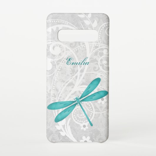 Aquamariner Dragonfly Personalize Samsung Galaxy F Samsung Galaxy Hülle (Rückseite)