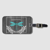 Aquamariner Dragonfly Rustikaler Gepäckträger Gepäckanhänger (Vorderseite (Horizontal))