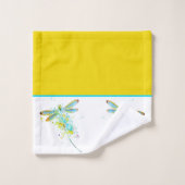 Aquamariner Dragonfly-Spritzer Badetuch-Set Badhandtuch Set (Waschlappen)