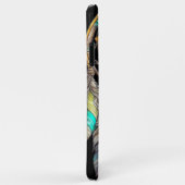 Aquamariner Dreamcatcher Mystical Boho Feathers an Case-Mate iPhone Hülle (Hinten/Rechts)