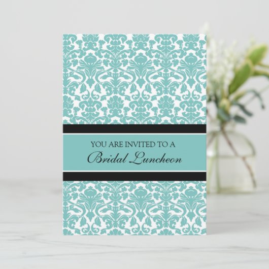 Aquamariner Einladung (Stehend Vorderseite)
