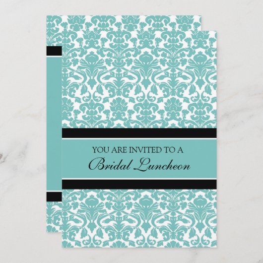 Aquamariner Einladung (Vorne/Hinten)