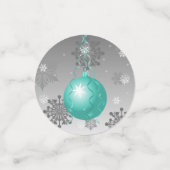 Aquamariner Extravaganter Weihnachtsschmucktisch C Konfetti (Klein Vorderseite)