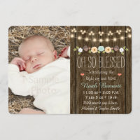 Aquamariner Fall Rustikale Zeichenkette der Light