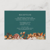 Aquamariner Fall Terracotta Begleitkarte (Vorderseite)