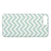 Aquamariner Fall Zigzag Case-Mate iPhone Hülle (Rückseite (Horizontal))