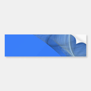 Aquamariner Fraktal Hintergrund Autoaufkleber