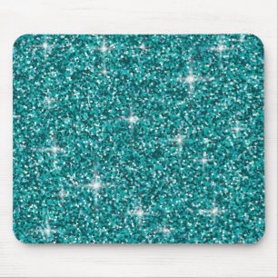 Aquamariner Glitzer Mousepad