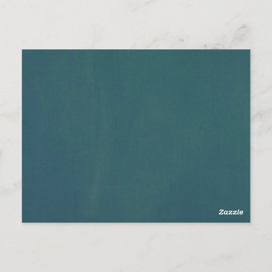 Aquamariner Glitzer String Lights Quinceñera UAWG Postkarte (Rückseite)