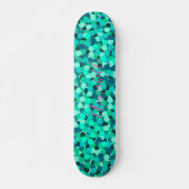 Aquamariner Glitzer Super Star Niedlich Skateboard (Vorne)